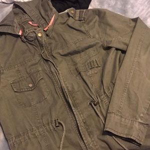 Olive green jacket